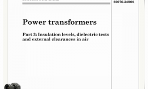 BS EN 60067-3 Power Transformers